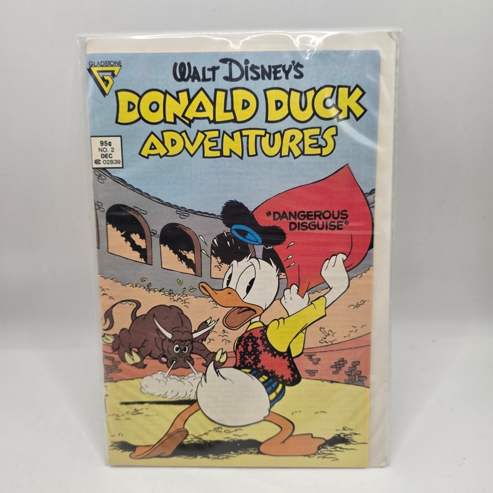 Gladstone Donald Duck Adventures 2 Dangerous Disguise Comic 1987 Disney